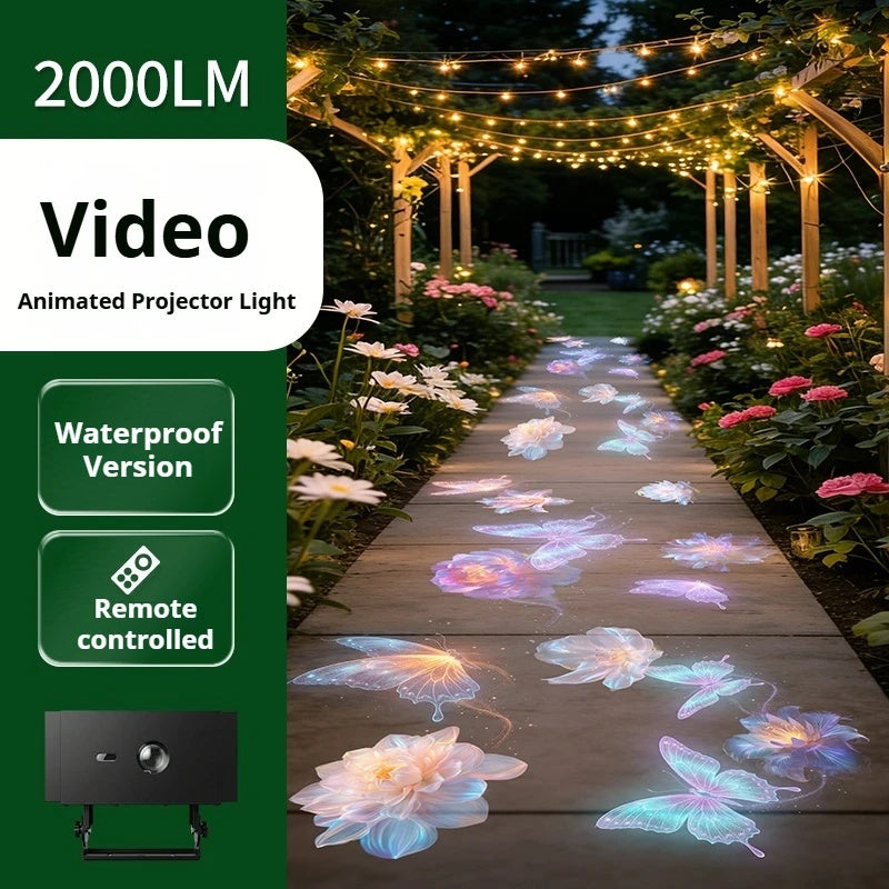 3D Dynamic Projection Light for Custom Video & Store Displays-S41