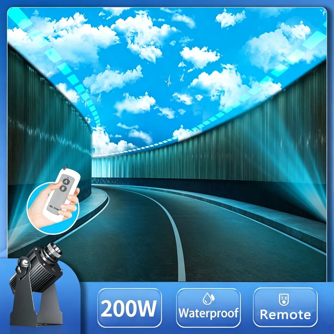 Blue Sky & Cloud Projection Light for Outdoor Advertising-S9
