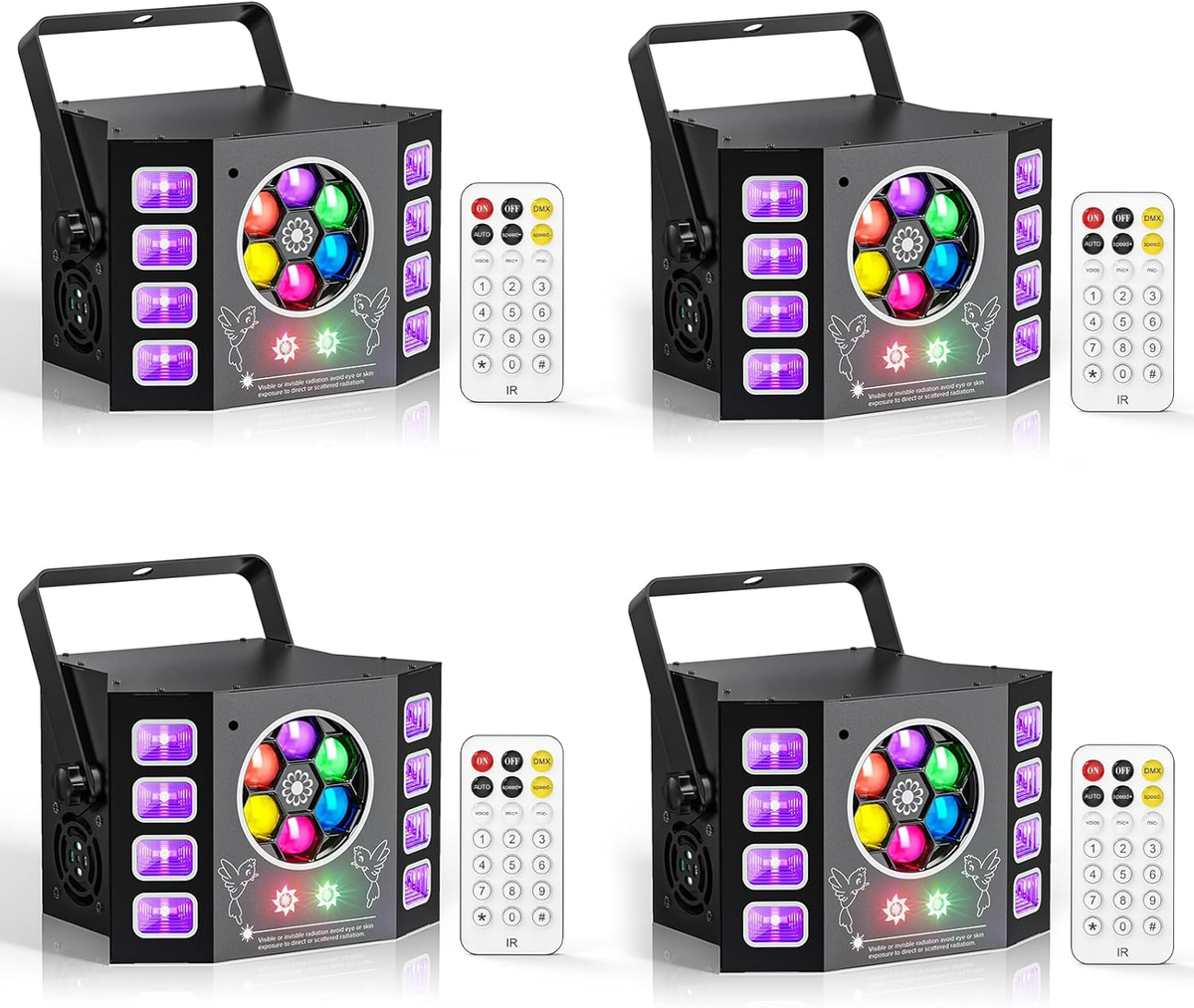 100W Bee Eye Strobe Stage Light 4-in-1 RGBW LED - C25