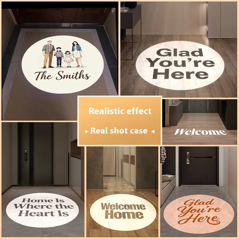 Custom Family Welcome Projection Light with Motion Sensor-S34