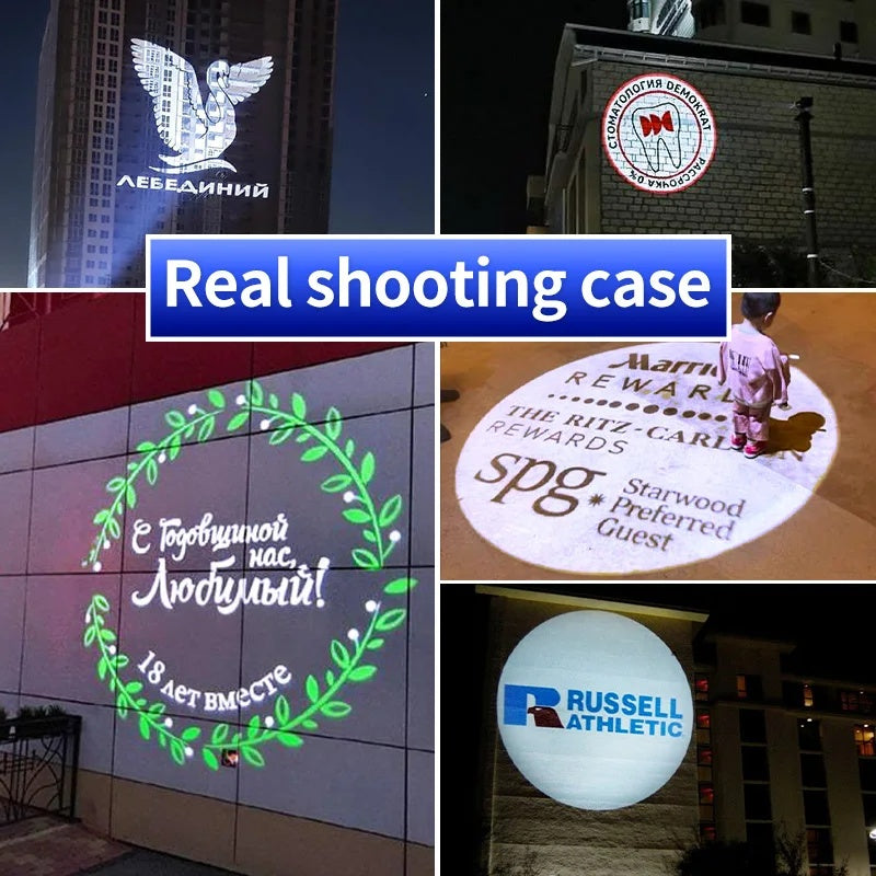 160W High-Power Custom Logo Gobo Projector for Advertising-S21