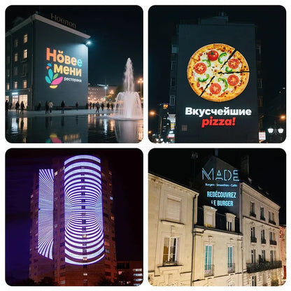 200W/300W Outdoor Logo Projection Light for Commercial Ads-S32