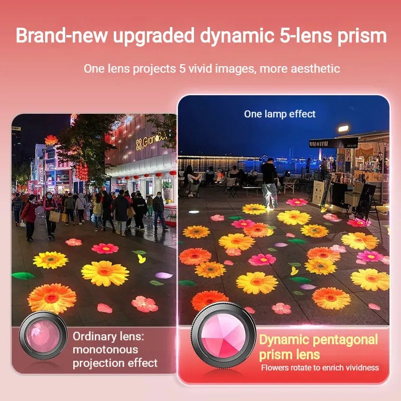 Dynamic Goldfish Projection Light for Gardens & Landscapes-S16