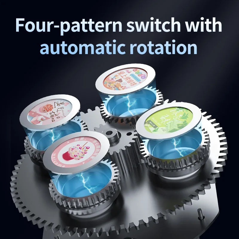 Four-image rotating pattern projector-S46