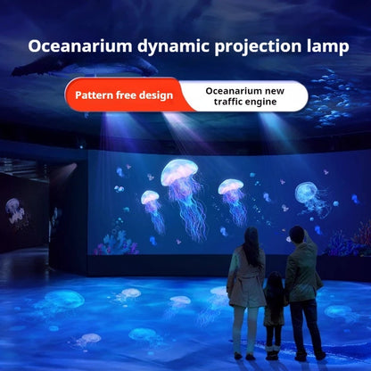 Dynamic Jellyfish & Ocean Fish Projection Landscape Light-S17