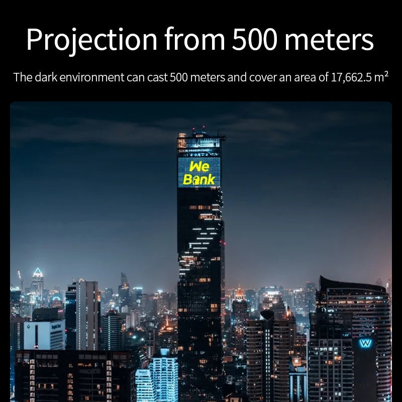 700W Outdoor Logo Projector for Long Distance Building Ads-S37
