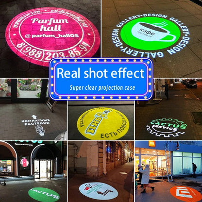 Waterproof Outdoor Gobo Projector for Custom Logo Advertising - S19