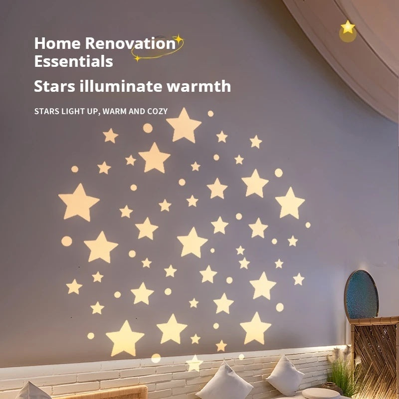 Stars & Moon Projection Light for Indoor & Outdoor Decor-S18