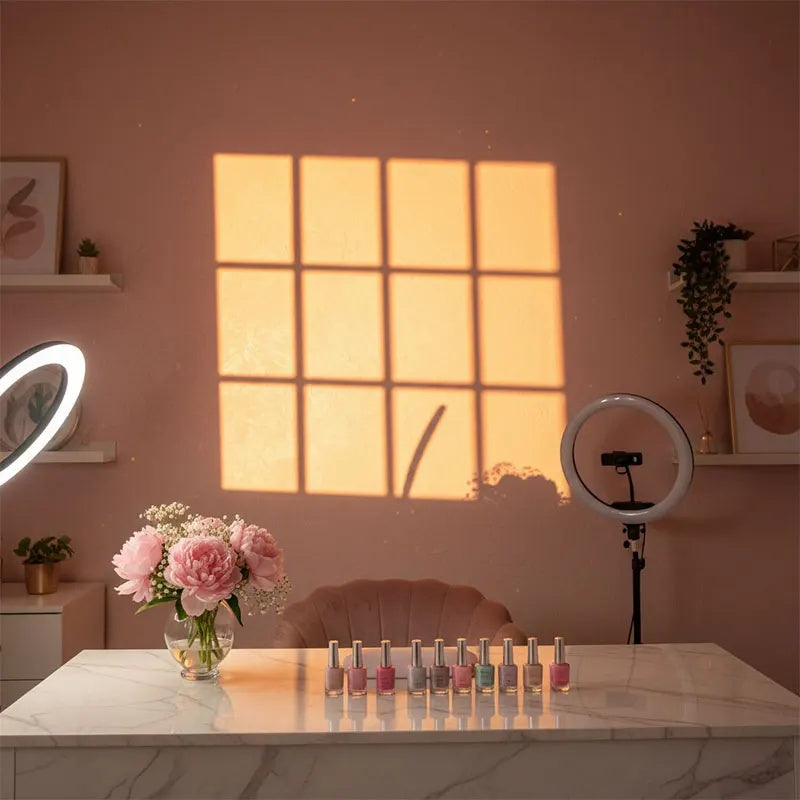 Window Gobo Projector Light with 12 Patterns for Home Decor-S39