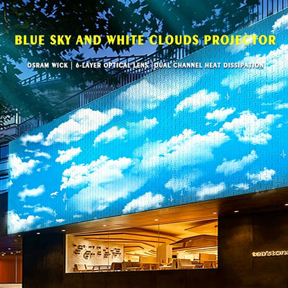 Blue Sky & Cloud Projection Light for Outdoor Advertising-S9