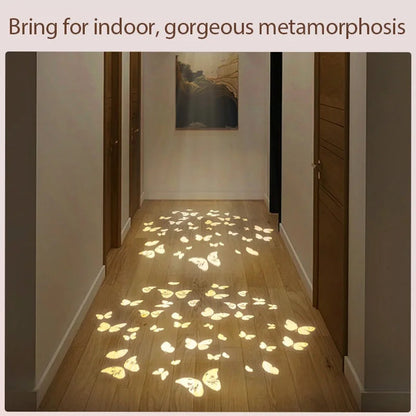 Snow Star Projection Ceiling Light for Modern Homes-S35