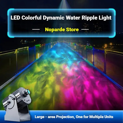 RGB Water Ripple Aurora Projector Light for Home & Events-S42