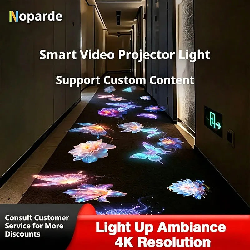 3D Dynamic Projection Light for Custom Video & Store Displays-S41