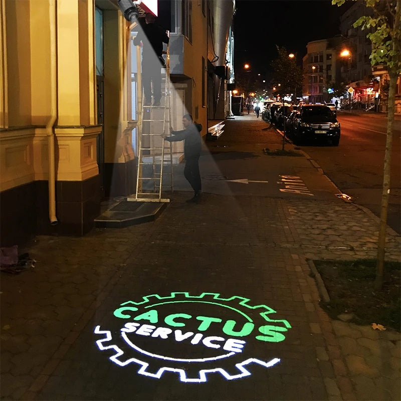 Waterproof Outdoor Gobo Projector for Custom Logo Advertising - S19