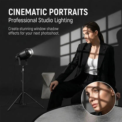 Window Gobo Projector Light with 12 Patterns for Home Decor-S39