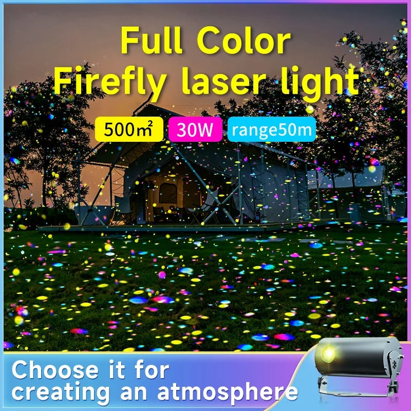 Dynamic Firefly Projection Light for Garden & Home Decor-S36