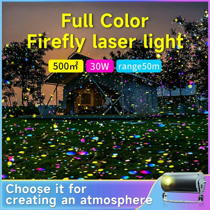 Dynamic Firefly Projection Light for Garden & Home Decor-S36