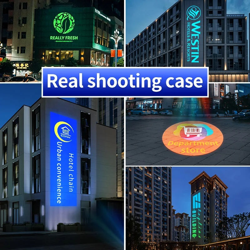 160W High-Power Custom Logo Gobo Projector for Advertising-S21