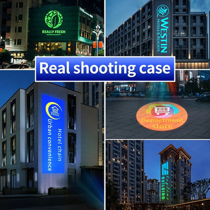 160W High-Power Custom Logo Gobo Projector for Advertising-S21