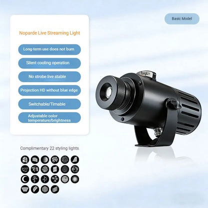 Creative Projection Light for Live Streaming & Photography-S40