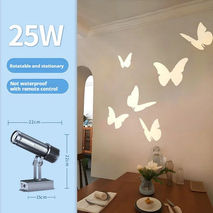 Animated Butterfly Projection Light with Custom Pattern Effects-S33