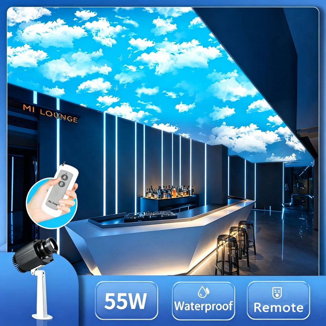 Blue Sky & Cloud Projection Light for Outdoor Advertising-S9