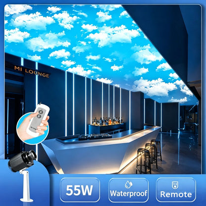 Blue Sky & Cloud Projection Light for Outdoor Advertising-S9