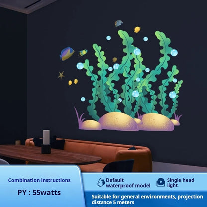 Dynamic Jellyfish & Ocean Fish Projection Landscape Light-S17