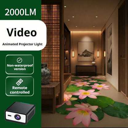 3D Dynamic Projection Light for Custom Video & Store Displays-S41