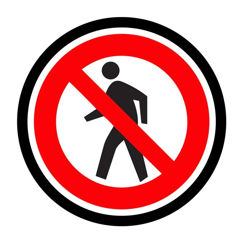 LED Stop Sign Gobo Projector for Warehouses & Job Sites-S31