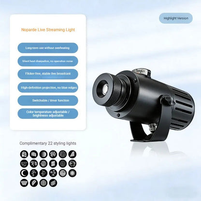 Creative Projection Light for Live Streaming & Photography-S40