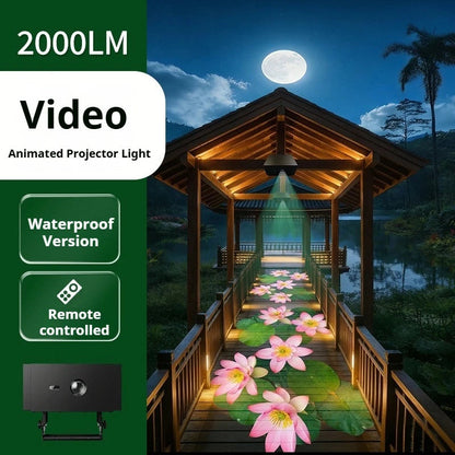 3D Dynamic Projection Light for Custom Video & Store Displays-S41