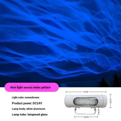 Dynamic Aurora Water Ripple Projection Light for Outdoor Decor-S15