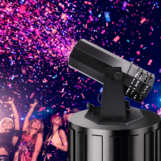 KTVLIGHTS 1500W Electric Confetti Machine for Stage Events-H9