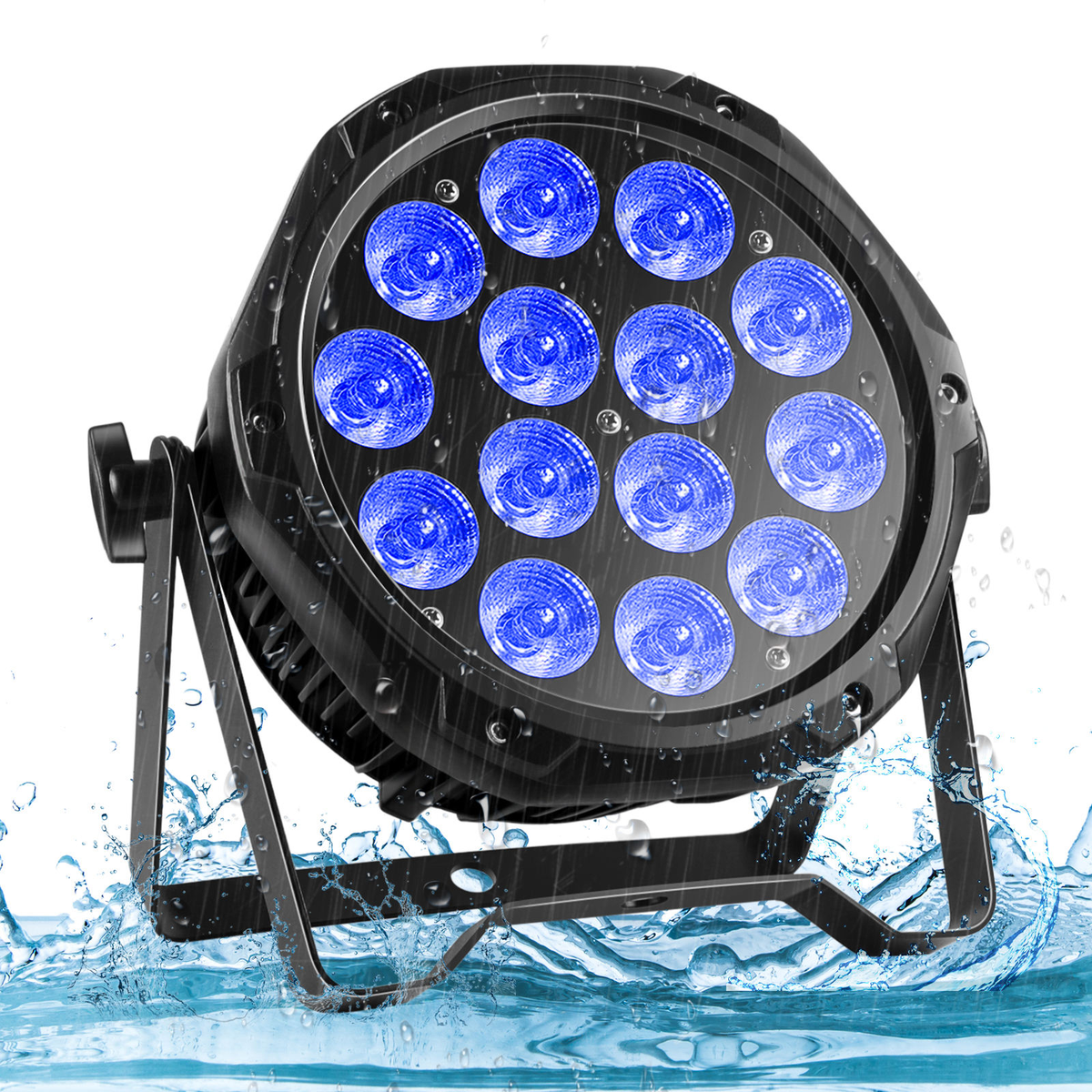 KTVLIGHTS 4-in-1 RGBW Silent LED Party PAR Light-P59