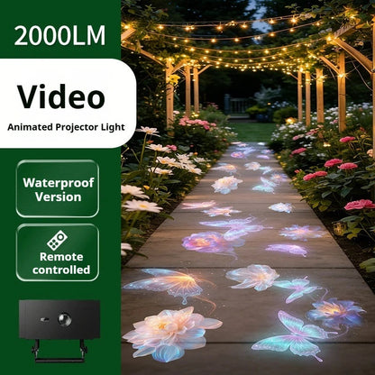 3D Dynamic Projection Light for Custom Video & Store Displays-S41