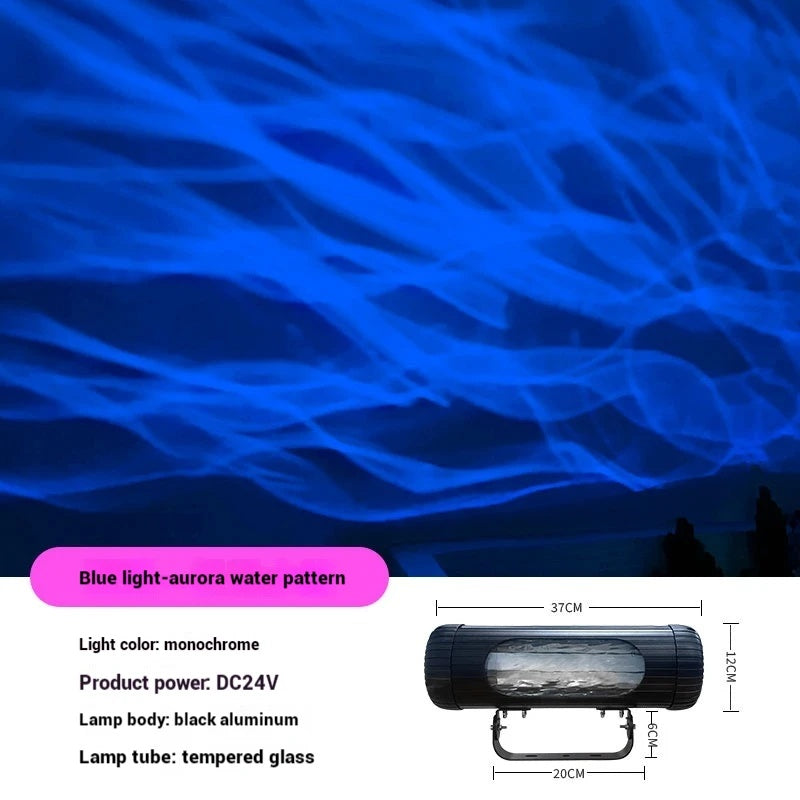 Dynamic Aurora Water Ripple Projection Light for Outdoor Decor-S15