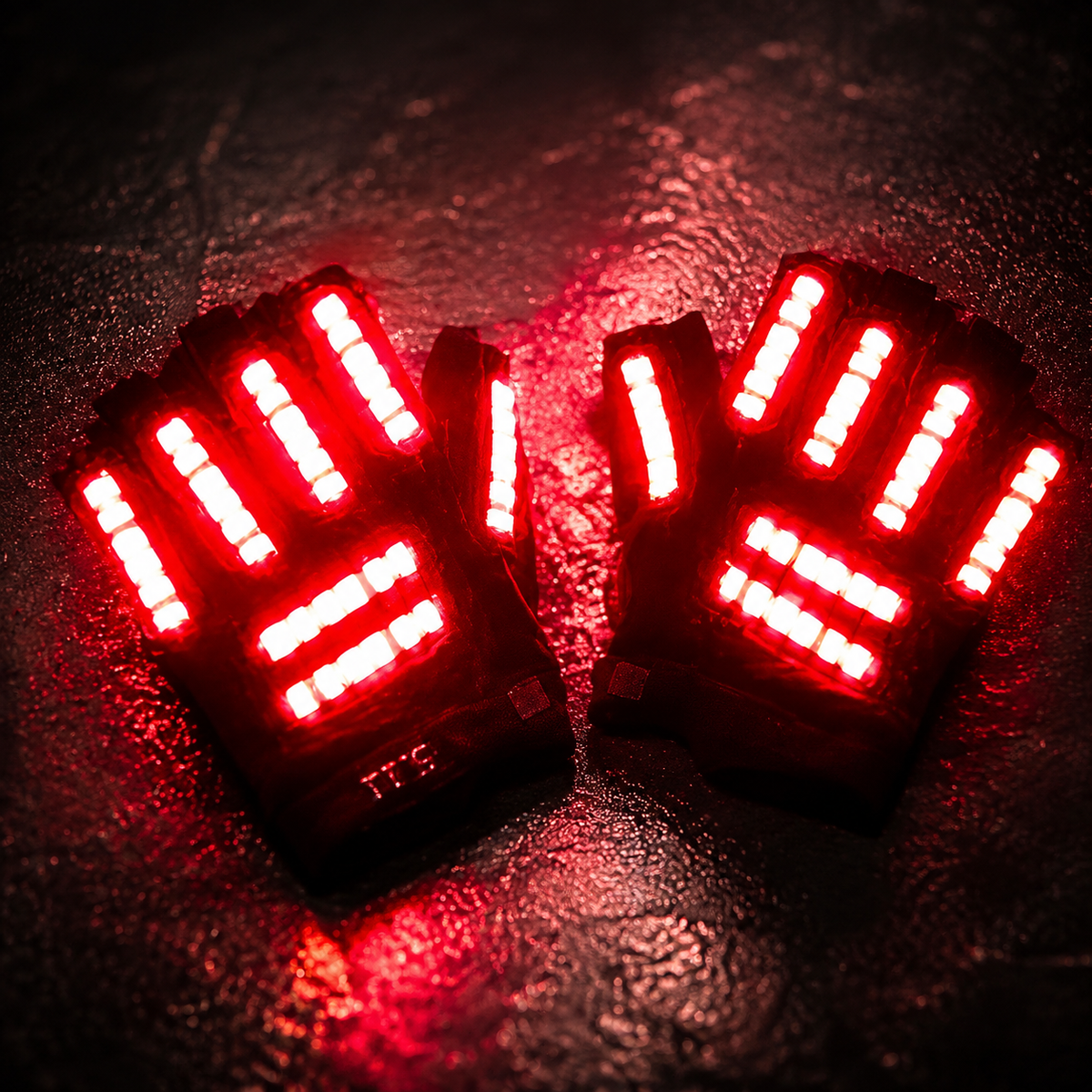 KTVLIGHTS LED Gloves for Rave Parties, DJs & Light Shows-M7