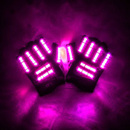 KTVLIGHTS LED Gloves for Rave Parties, DJs & Light Shows-M7