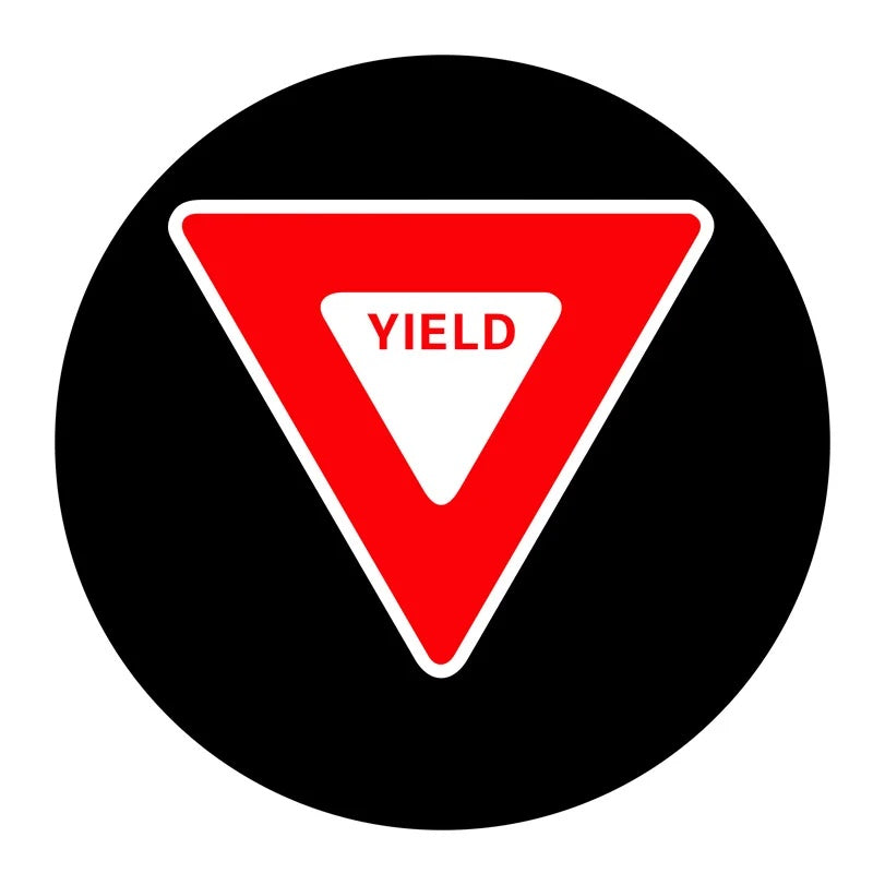 LED Stop Sign Gobo Projector for Warehouses & Job Sites-S31