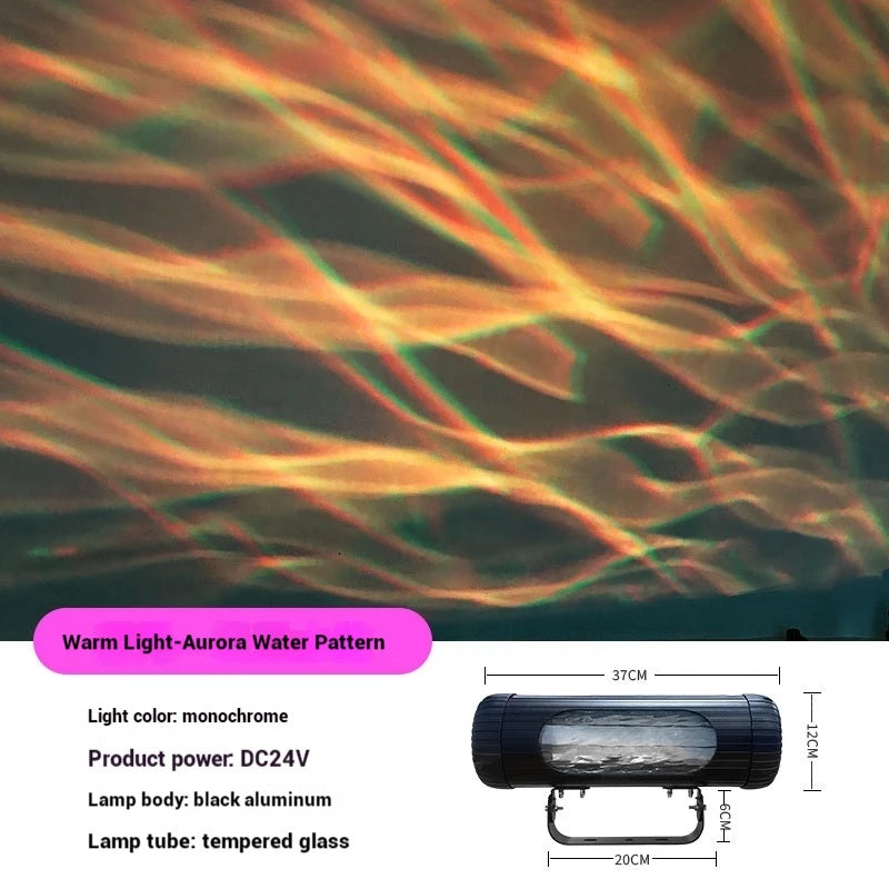 Dynamic Aurora Water Ripple Projection Light for Outdoor Decor-S15