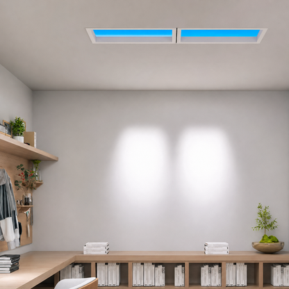 KTVLIGHTS Smart WiFi LED Artificial Skylight Ceiling Lamp