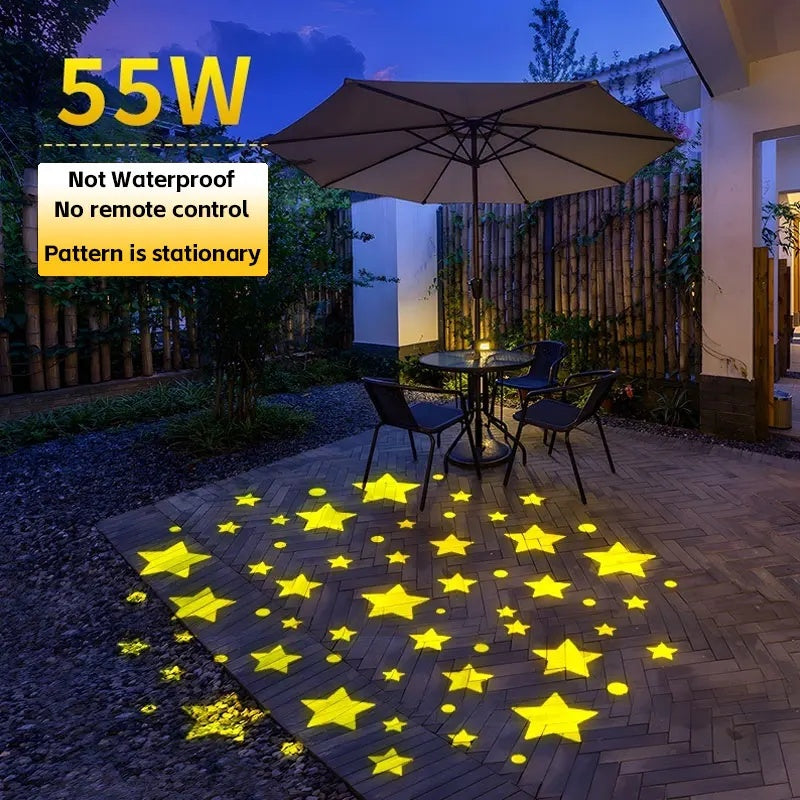 Stars & Moon Projection Light for Indoor & Outdoor Decor-S18