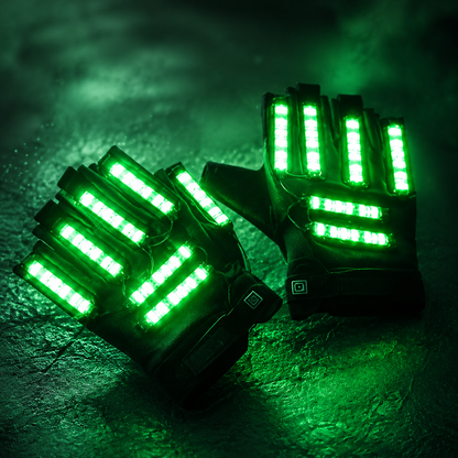 KTVLIGHTS LED Gloves for Rave Parties, DJs & Light Shows-M7
