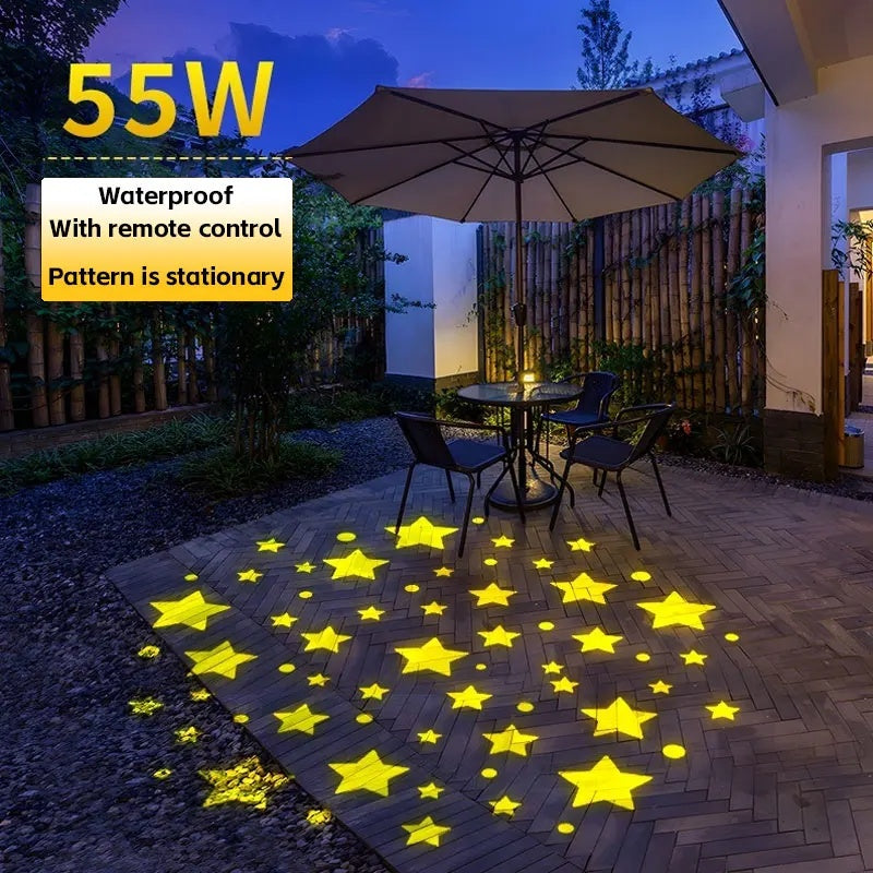 Stars & Moon Projection Light for Indoor & Outdoor Decor-S18
