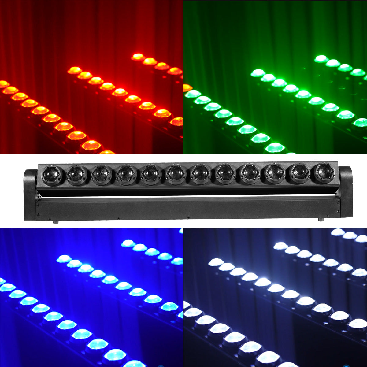 KTVLIGHTS 180W LED Moving Head Beam Bar Wall Washer Light-X17