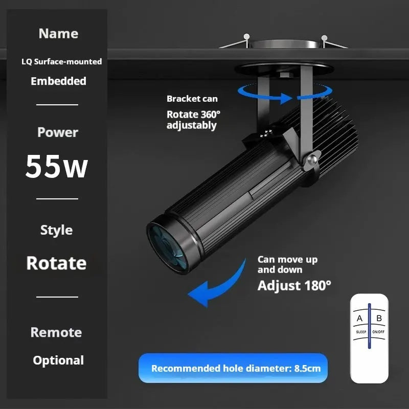 Custom Logo Projection Light for Hotels, Shops & Businesses-S25