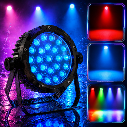 KTVLIGHTS 240W RGBWA+UV Waterproof Outdoor LED PAR Light-P23