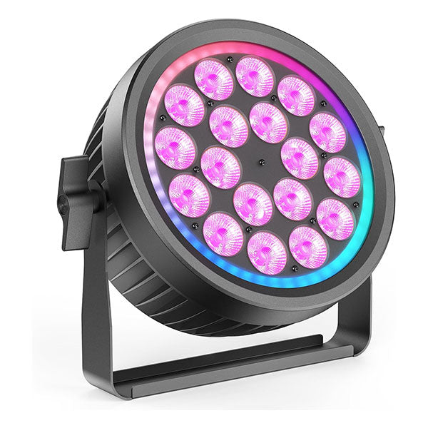 KTVLIGHTS 200W RGBW 4-in-1 Fanless Silent Stage Light-P56