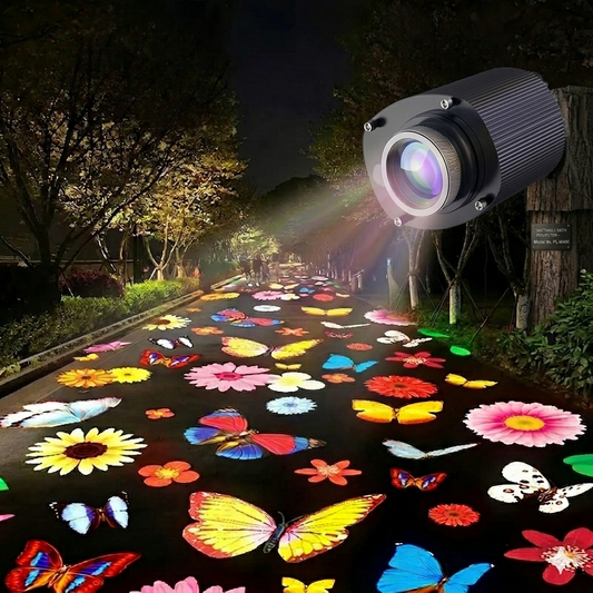 Outdoor Butterfly Projection Light with Dynamic Pattern Effects-S12